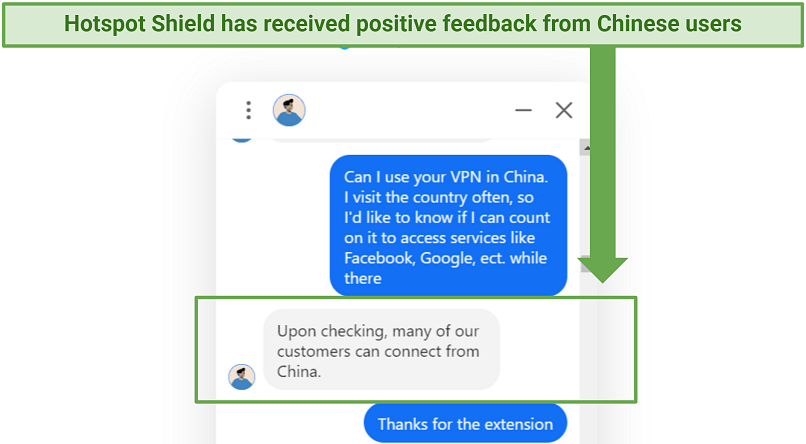 Does Hotspot Shield Work in China? Yes